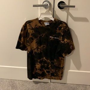 Bleach Dyed Champion Short Sleeve Tee